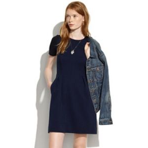 Madewell Dress Black and Blue Size 6